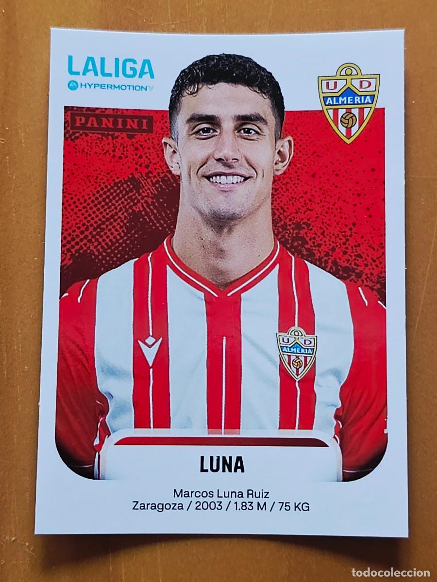 Cromos de F&uacute;tbol: 25B Marcos Luna, UD Almer&iacute;a, Liga Hypermotion 2&ordf; Divisi&oacute;n, Panini 2025 2026 25 26, B