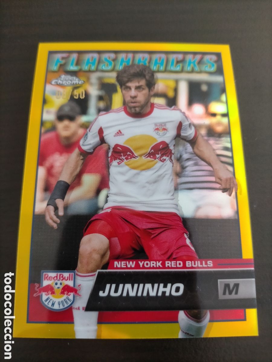 Cromos de F&uacute;tbol: Juninho Pernambucano topps mls gold numerada 50 brasil
