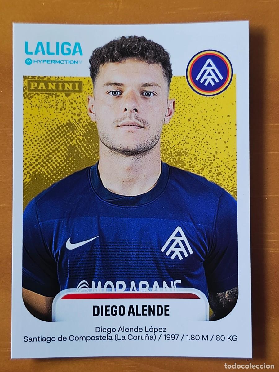 Cromos de F&uacute;tbol: 47A Diego Alende, FC Andorra, Liga Hypermotion 2&ordf; Divisi&oacute;n, Panini 2025 2026 25 26, 47 A