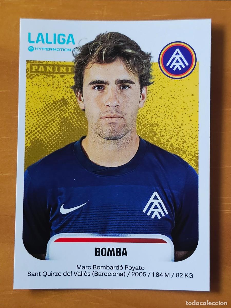 Cromos de F&uacute;tbol: 48 Marc Bombard&oacute; Bomba, FC Andorra, Liga Hypermotion 2&ordf; Divisi&oacute;n, Panini 2025 2026 25 26