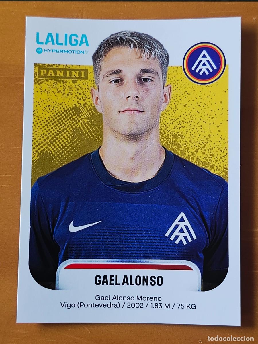 Cromos de F&uacute;tbol: 46 Gael Alonso, FC Andorra, Liga Hypermotion 2&ordf; Divisi&oacute;n, Panini 2025 2026 25 26