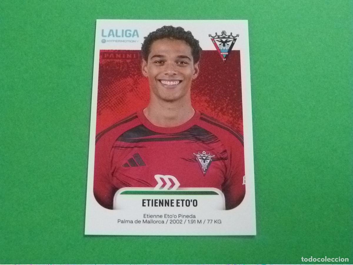 Cromos de F&uacute;tbol: CROMO FUTBOL ETO&acute;O C.D.MIRAND&Eacute;S SIN PEGAR N&ordm; 322 LIGA HYPERMOTION 2025-2026/25-26