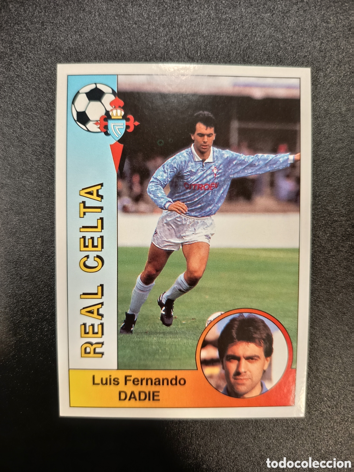Football Stickers: Cromo Real Celta n&ordm; 96 Dadie Liga de Futbol Profesional Panini 94-95 1994 1995 SIN PEGAR