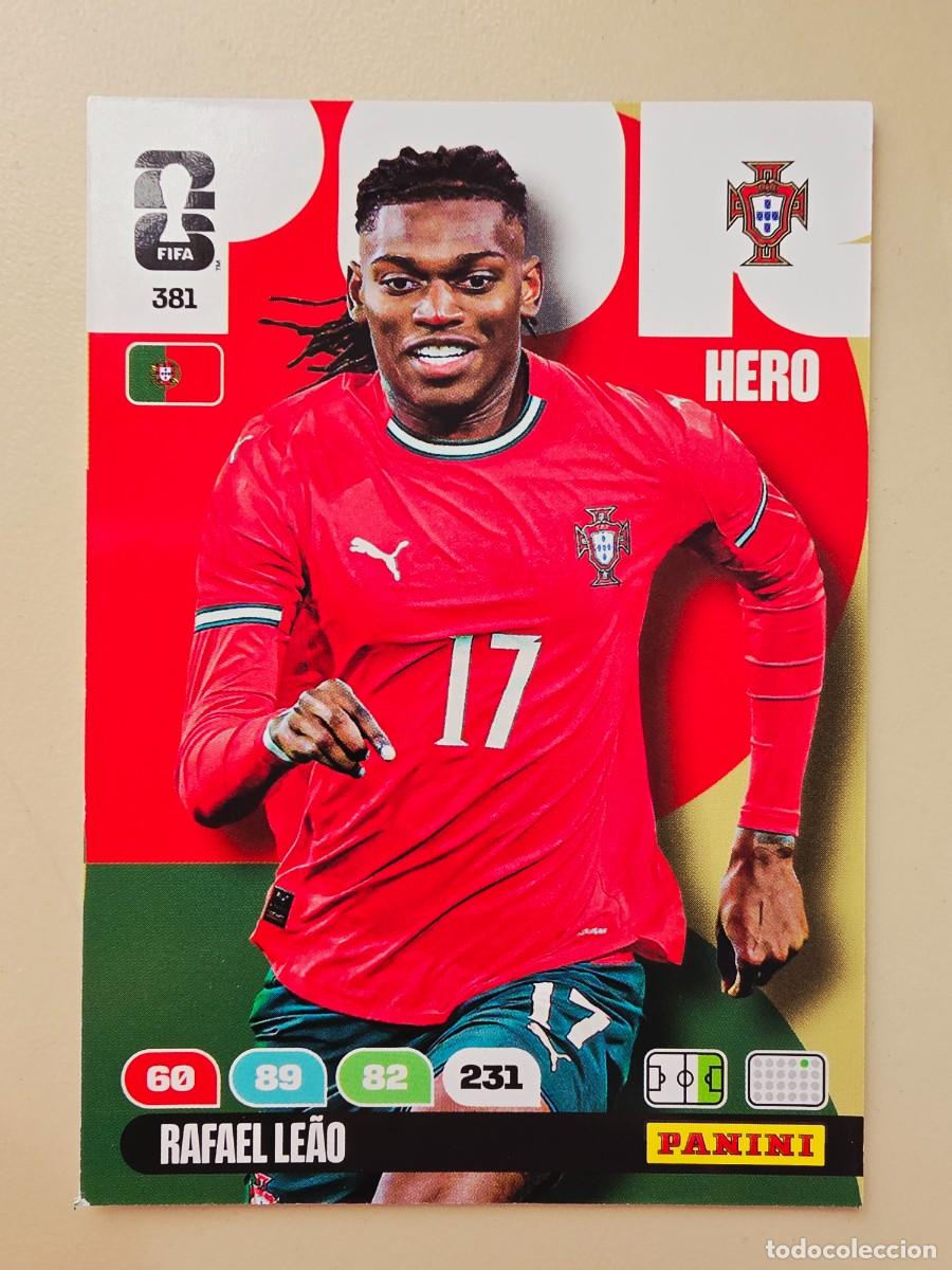 Cromos de f&uacute;tbol: 381 Rafael Le&atilde;o, Hero, Portugal, Adrenalyn XL Fifa World Cup 2026 Mundial 26