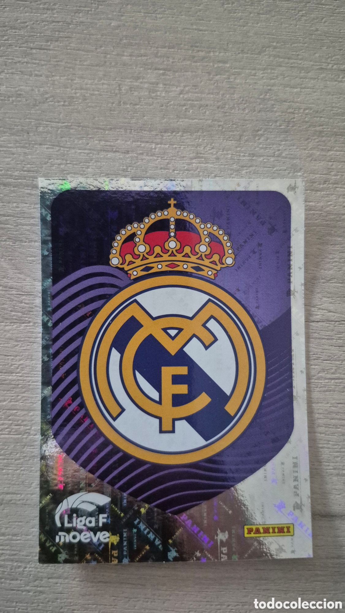 Cromos de F&uacute;tbol: N&deg;262 Escudo Real Madrid Liga Femenina 25/26
