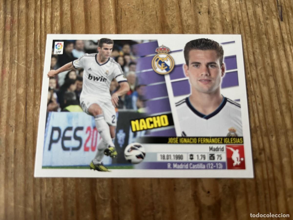 Figurine di Calcio: CROMO SIN PEGAR NUNCA PEGADO ALBUM LIGA ESTE 13 14 2013 2014 REAL MADRID # 3B NACHO