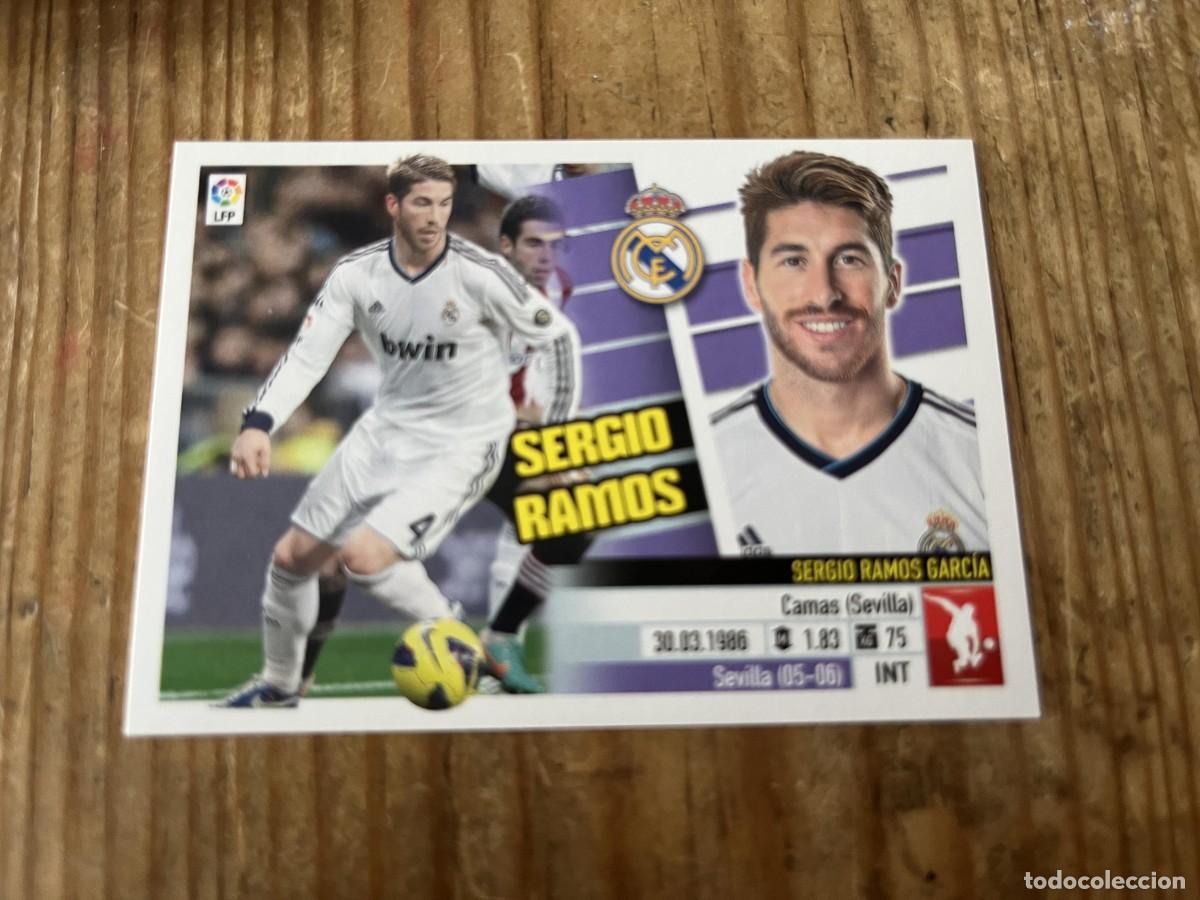 Figurine di Calcio: CROMO SIN PEGAR NUNCA PEGADO ALBUM LIGA ESTE 13 14 2013 2014 REAL MADRID # 4 SERGIO RAMOS
