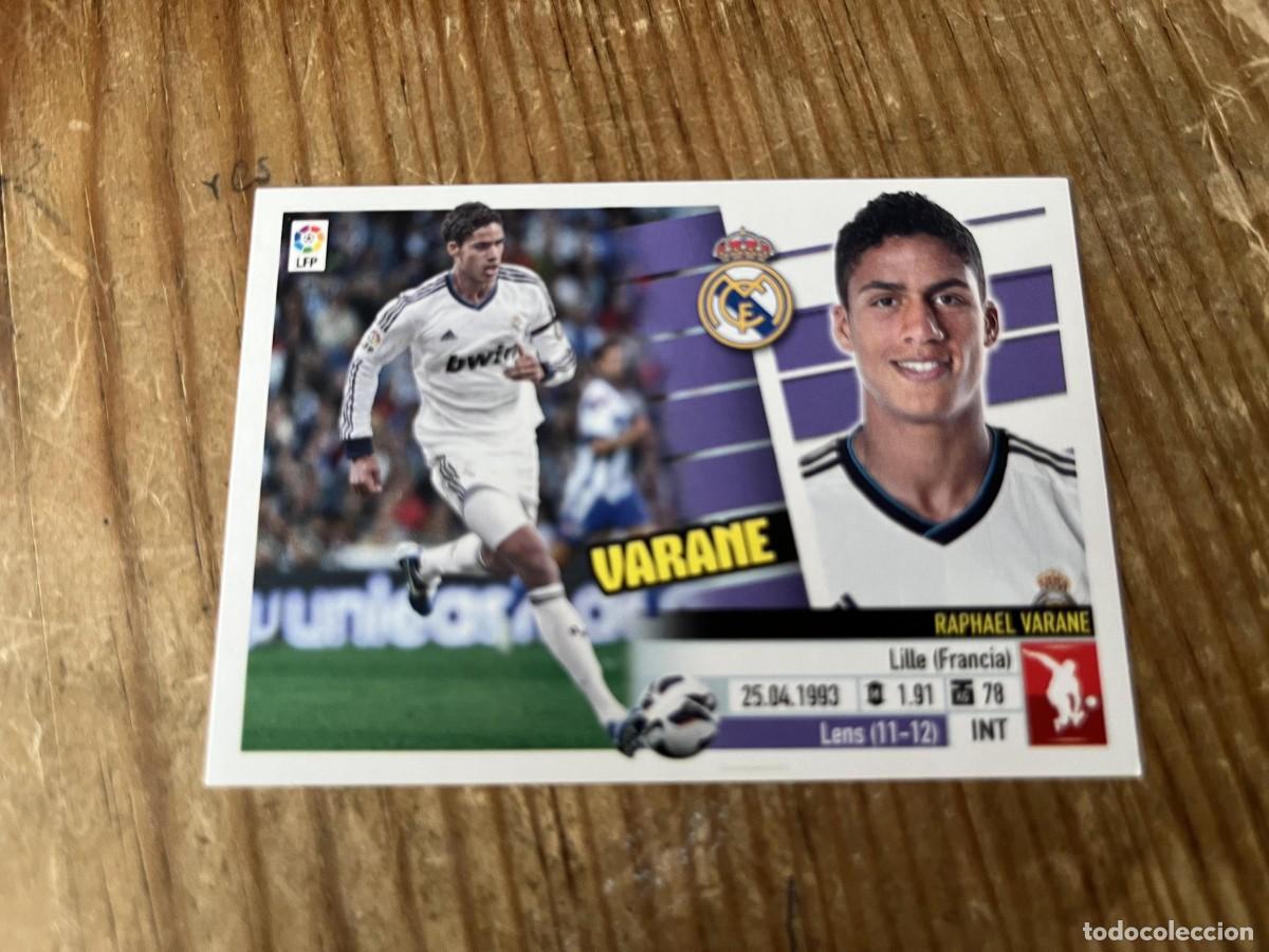 Fu&szlig;ball-Sticker: CROMO SIN PEGAR NUNCA PEGADO ALBUM LIGA ESTE 13 14 2013 2014 REAL MADRID # 5 VARANE