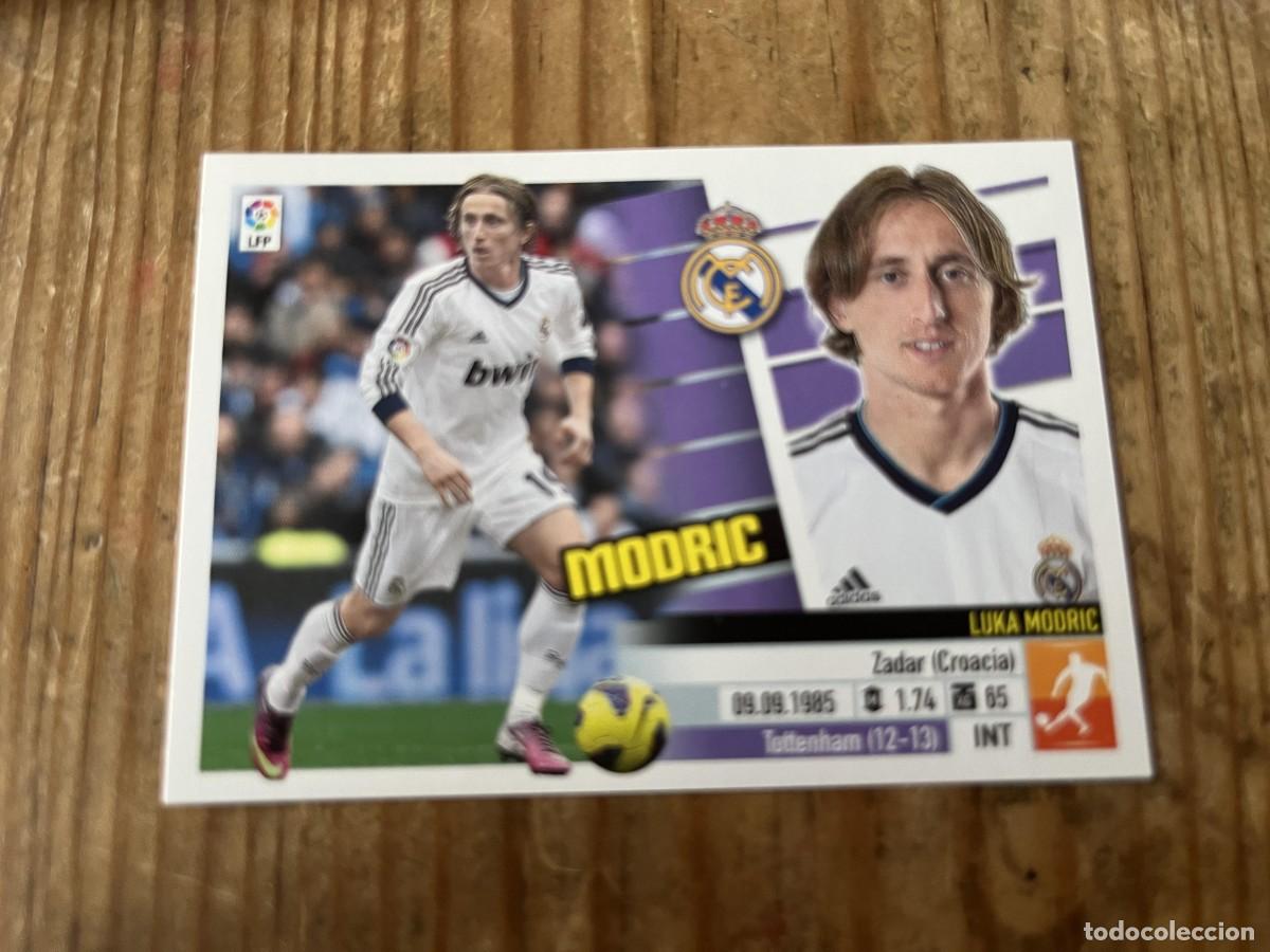 Cromos de F&uacute;tbol: CROMO SIN PEGAR NUNCA PEGADO ALBUM LIGA ESTE 13 14 2013 2014 REAL MADRID # 11 MODRIC