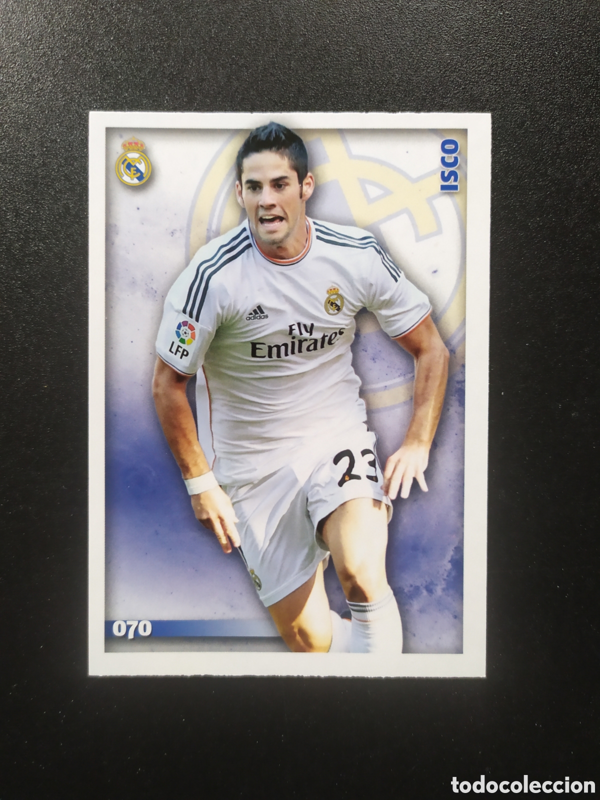 Cromos de F&uacute;tbol: Mundicromo fichas Liga 2014 2015 14 15 Isco n&deg; 70 Real Madrid