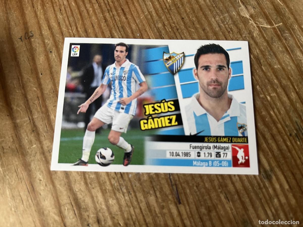 Fu&szlig;ball-Sticker: CROMO SIN PEGAR NUNCA PEGADO ALBUM LIGA ESTE 13 14 2013 2014 MALAGA # 3 JESUS GAMEZ