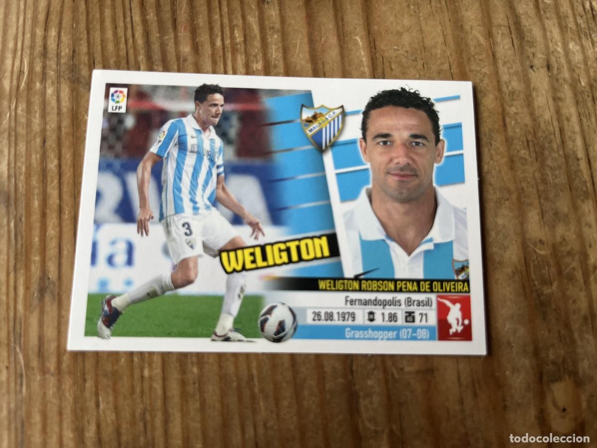 Fu&szlig;ball-Sticker: CROMO SIN PEGAR NUNCA PEGADO ALBUM LIGA ESTE 13 14 2013 2014 MALAGA # 5 WELIGTON