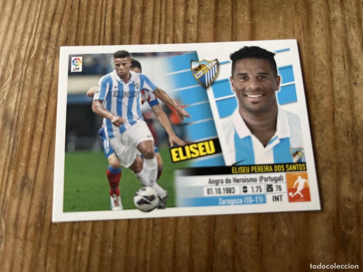 Fu&szlig;ball-Sticker: CROMO SIN PEGAR NUNCA PEGADO ALBUM LIGA ESTE 13 14 2013 2014 MALAGA # 7 ELISEU