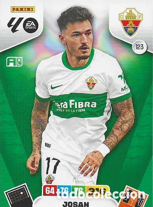 Figurine di Calcio: 123.- JOSAN (ELCHE) ADRENALYN XL LIGA 2025/26 (PANINI)