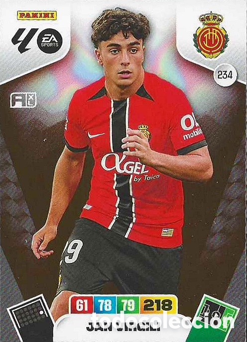 Fu&szlig;ball-Sticker: 234.- JAN VIRGILI (MALLORCA) ADRENALYN XL LIGA 2025/26 (PANINI)