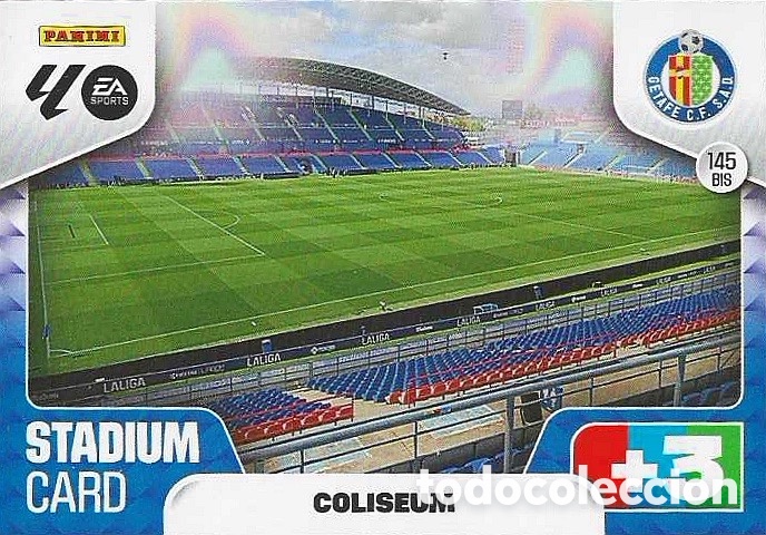 Fu&szlig;ball-Sticker: 145.BIS- COLISEUM (GETAFE) ADRENALYN XL LIGA 2025/26 (PANINI)