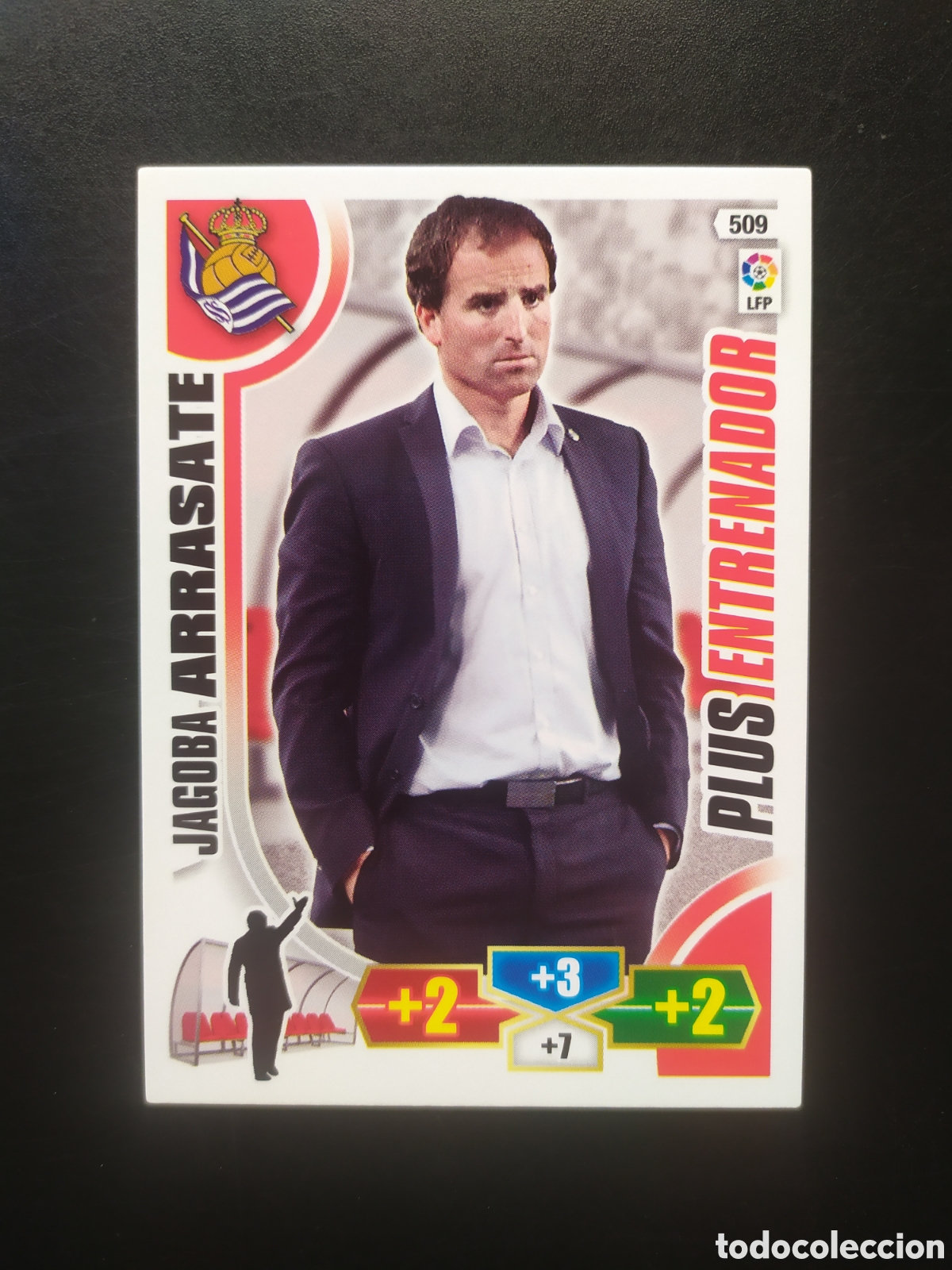 Cromos de F&uacute;tbol: Adrenalyn 2013 2014 13 14 panini Jagoba Arrasate plus entrenador n&deg; 509 Real Sociedad