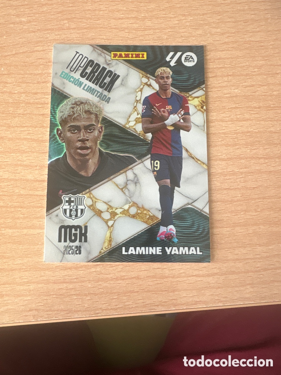 Cromos de F&uacute;tbol: Megacracks 25-26 lamine yamal top crack