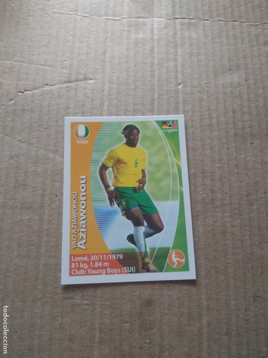 Cromos de F&uacute;tbol: 426 AZIAWONOU TOGO CROMO FUTBOL MUNDIAL 2006 NAVARRETE JUGADAS WORLD CUP COPA DEL MUNDO