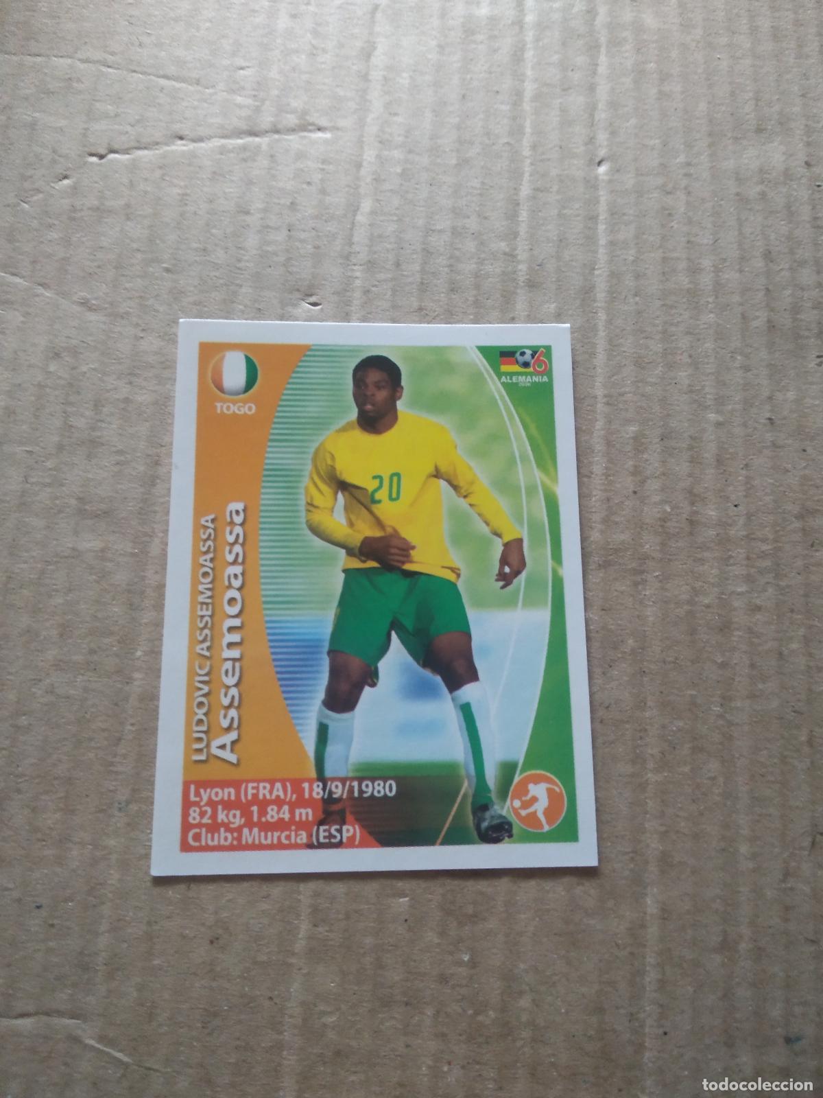 Cromos de F&uacute;tbol: 436 ASSEMOASSA TOGO CROMO FUTBOL MUNDIAL 2006 NAVARRETE JUGADAS WORLD CUP COPA DEL MUNDO