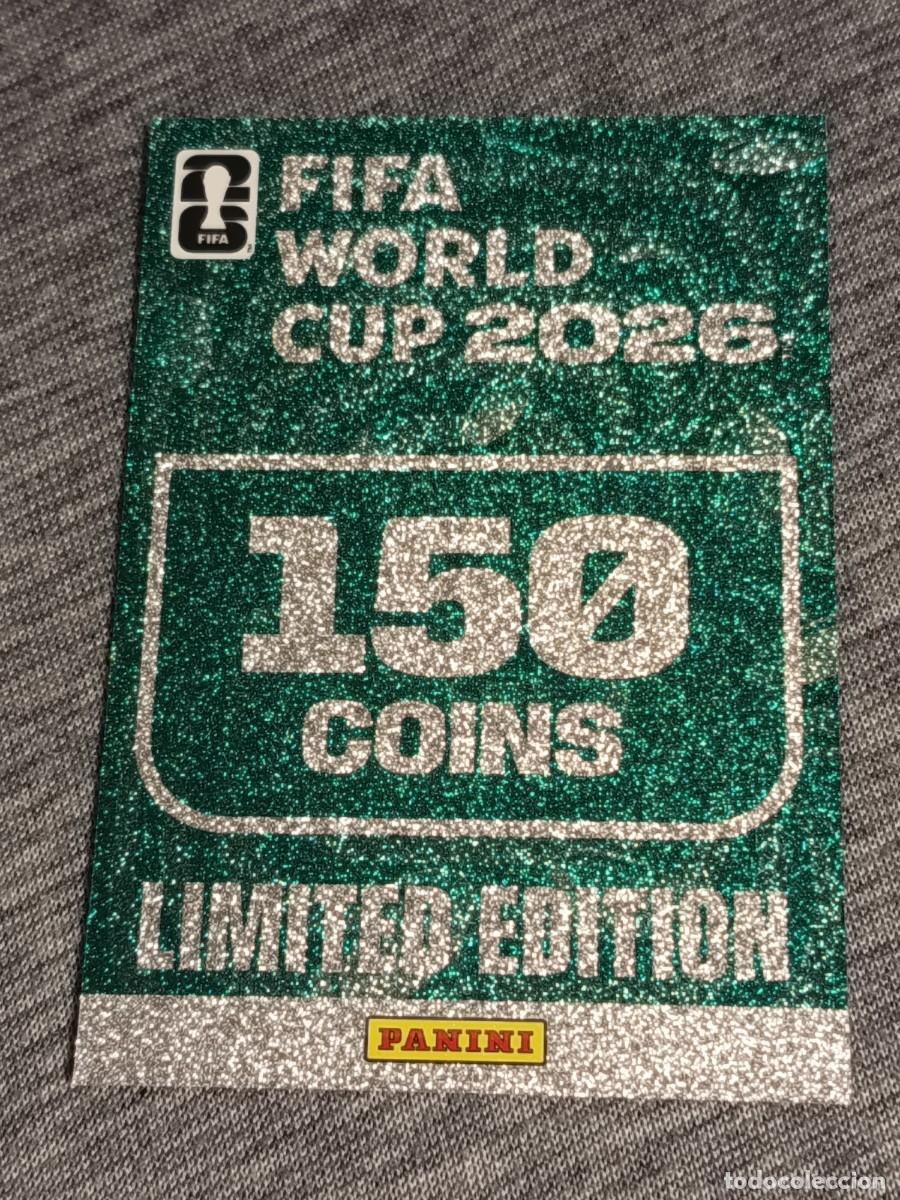 Cromos de F&uacute;tbol: Adrenalyn XL 2025 2026 25 26 Card LIMITED EDITION 150 COINS nuevo