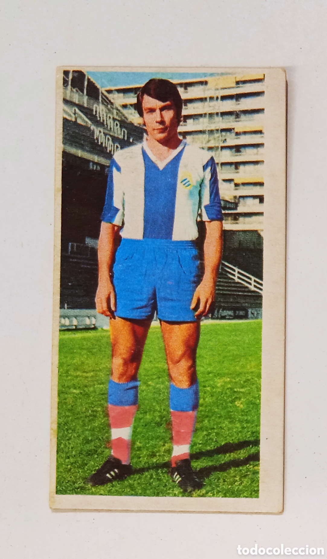 Cromos de F&uacute;tbol: DE FELIPE RCD ESPA&Ntilde;OL ESPANYOL 1975 1976 75 76 DESPEGADO