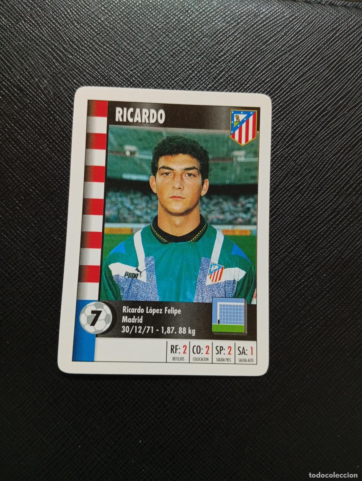 Cromos de F&uacute;tbol: 7 RICARDO AT MADRID MARCA SUPER GOL 1995 1996 NAIPE SUPERGOL 95 96 FUTBOL - A185 PG289
