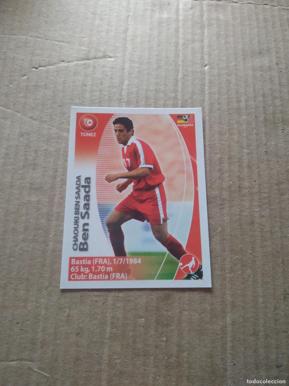 Cromos de F&uacute;tbol: 497 BEN SAADA TUNEZ CROMO FUTBOL MUNDIAL 2006 NAVARRETE JUGADAS WORLD CUP COPA DEL MUNDO