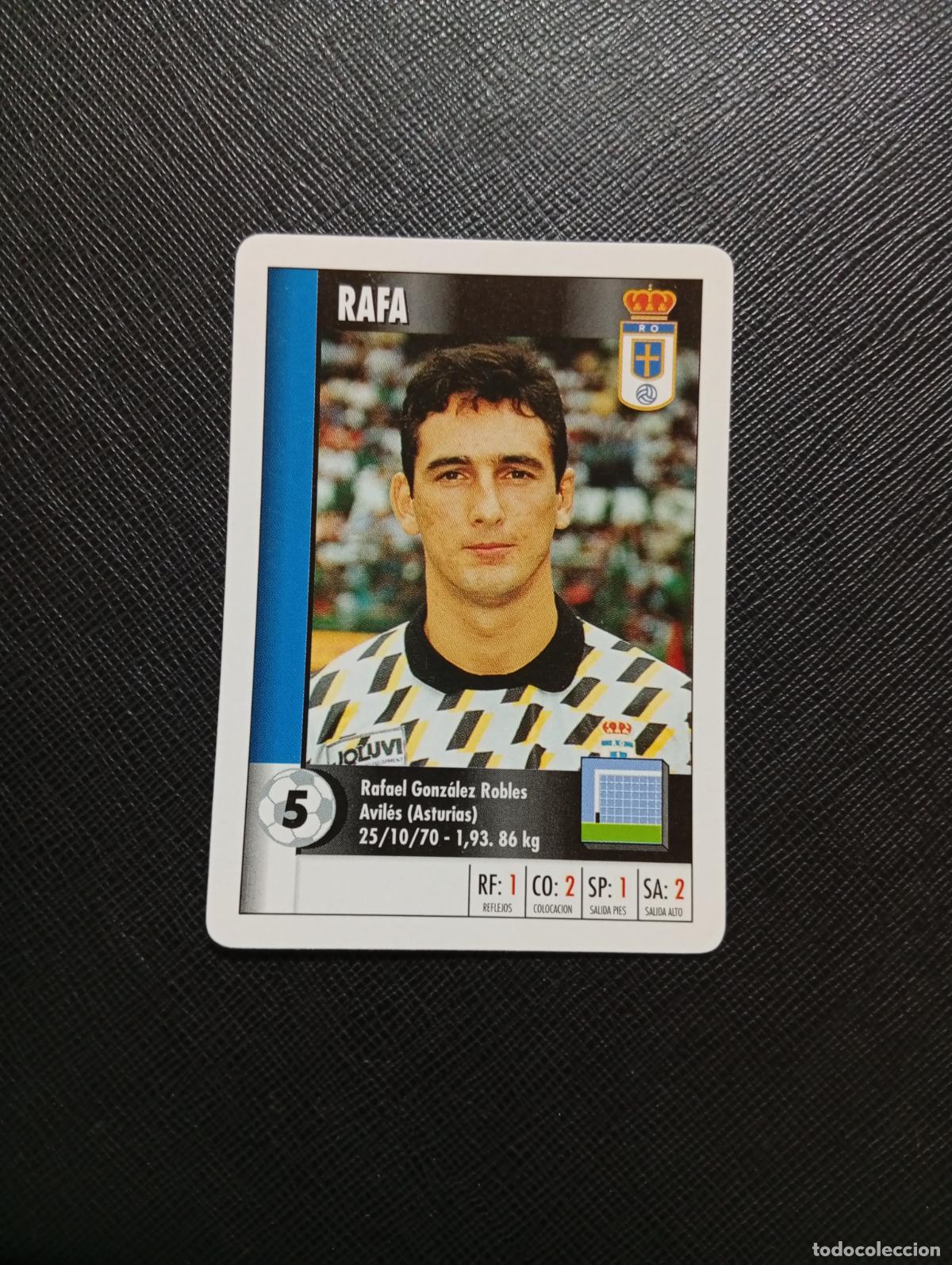 Cromos de F&uacute;tbol: 5 RAFA OVIEDO MARCA SUPER GOL 1995 1996 NAIPE SUPERGOL 95 96 FUTBOL - A119 PG64