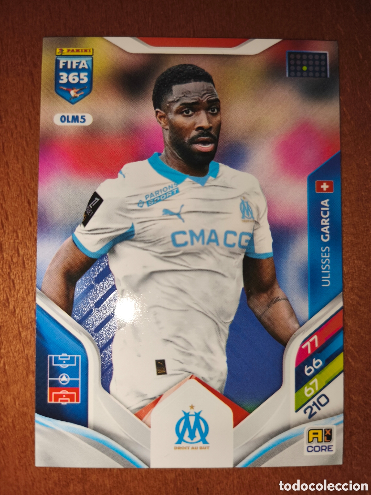 Cromos de F&uacute;tbol: Ulisses Garcia OLM5 Adrenalyn XL Fifa 365 2026 Olympique De Marsella