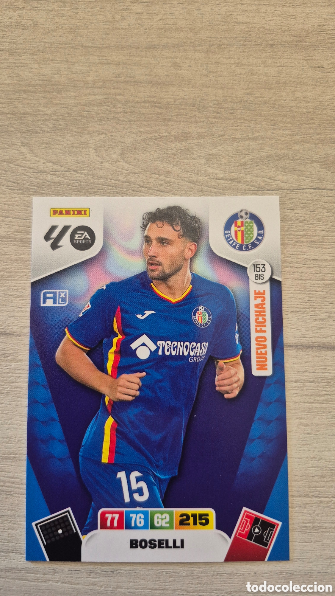 Cromos de F&uacute;tbol: N&deg;153Bis Getafe Boseli Adrenalyn 25/26