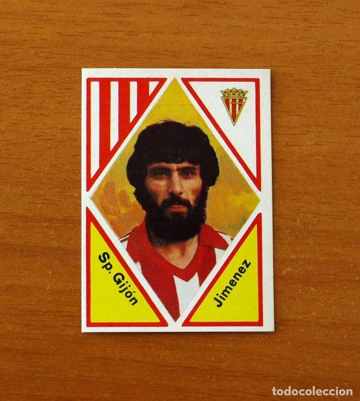 Fu&szlig;ball-Sticker: Sporting de Gij&oacute;n - N&ordm; 96, Jim&eacute;nez - Editorial Maga 1983-1984, 83-84 - Nunca Pegado