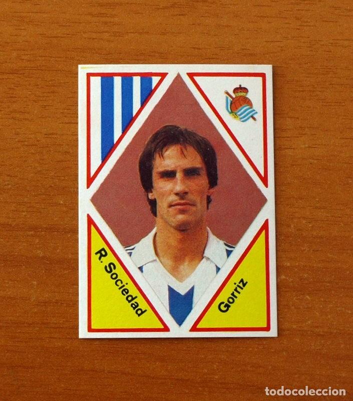 Figurine di Calcio: Real Sociedad - N&ordm; 82 Gorriz - Editorial Maga 1983-1984, 83-84 - Nunca Pegado