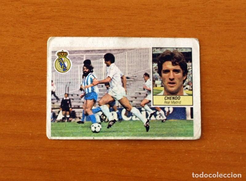 Cromos de Futebol: Real Madrid - Chendo - Ediciones Este Liga 1984-1985, 84-85 - Nunca Pegado