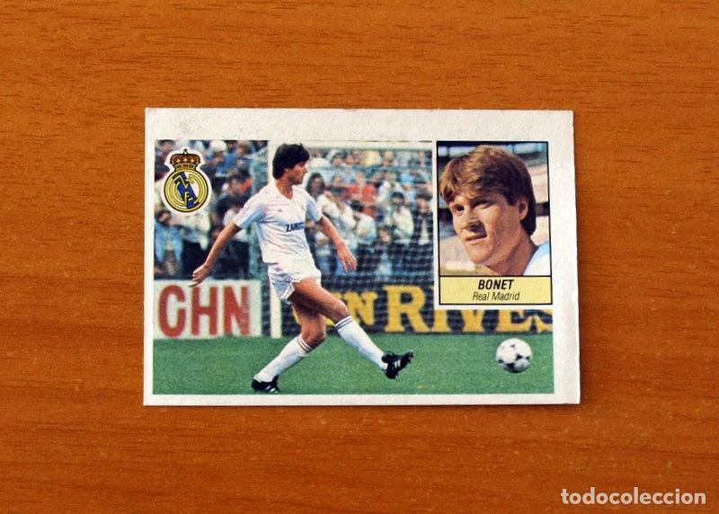 Cromos de F&uacute;tbol: Real Madrid - Bonet - Ediciones Este Liga 1984-1985, 84-85
