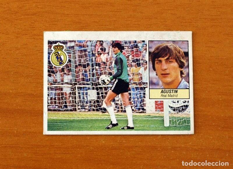 Cromos de F&uacute;tbol: Real Madrid - Agustin - Liga 1984-1985, 84-85 - Ediciones Este
