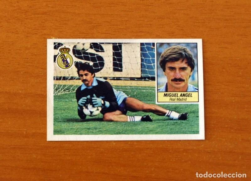 Cromos de F&uacute;tbol: Real Madrid - Miguel &Aacute;ngel - Ediciones Este Liga 1984-1985, 84-85