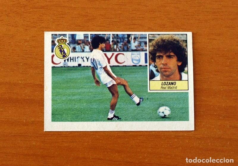 Cromos de F&uacute;tbol: Real Madrid - Lozano - Ediciones Este Liga 1984-1985, 84-85 - Cromo Nunca Pegado