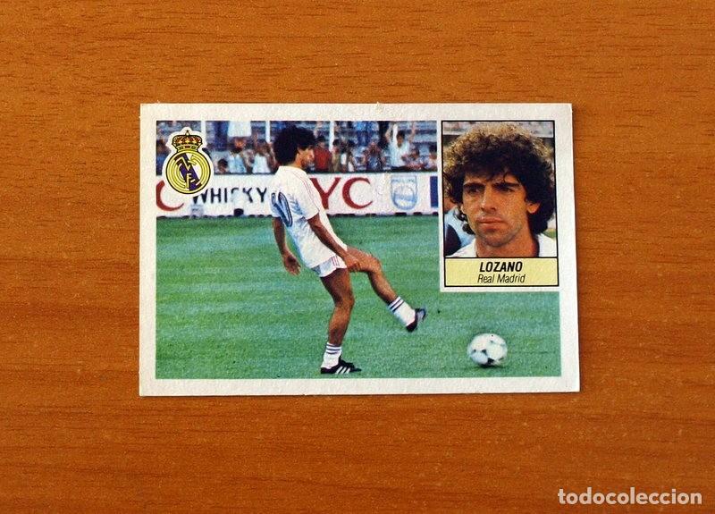 Cromos de F&uacute;tbol: Real Madrid - Lozano - Ediciones Este Liga 1984-1985, 84-85
