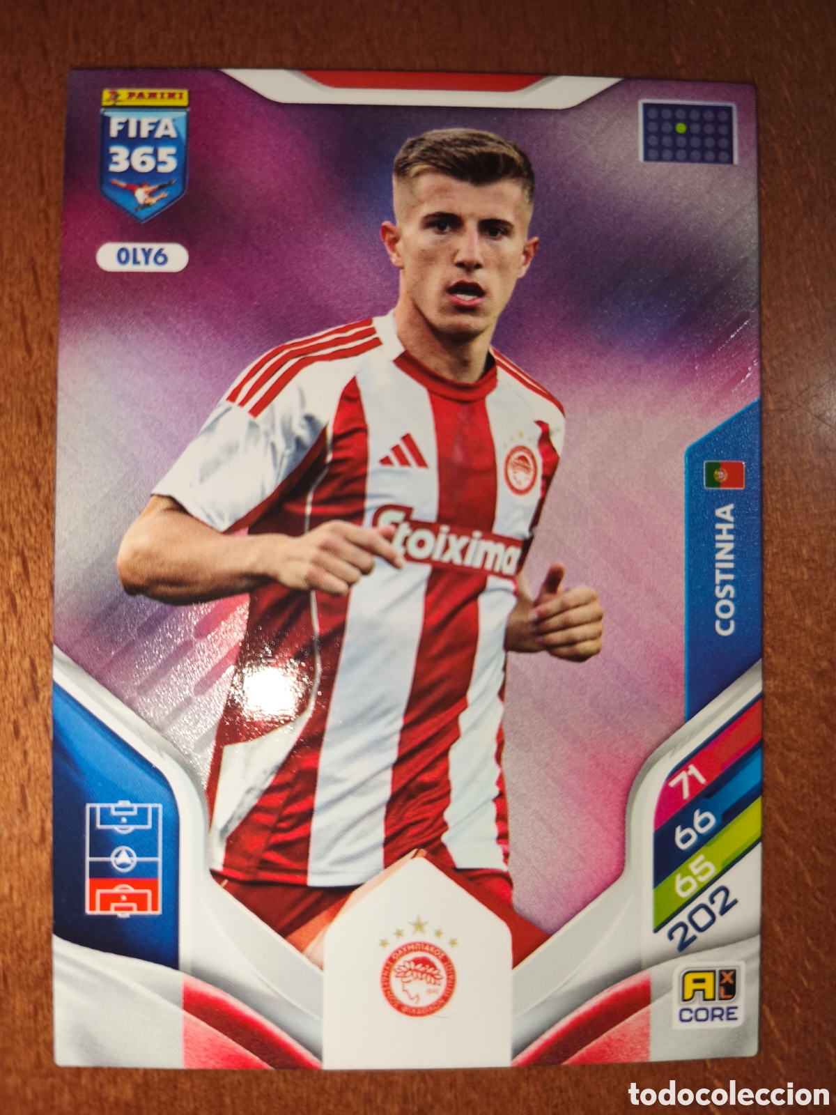 Cromos de F&uacute;tbol: Costinha OLY6 Adrenalyn XL Fifa 365 2026 Olympiacos