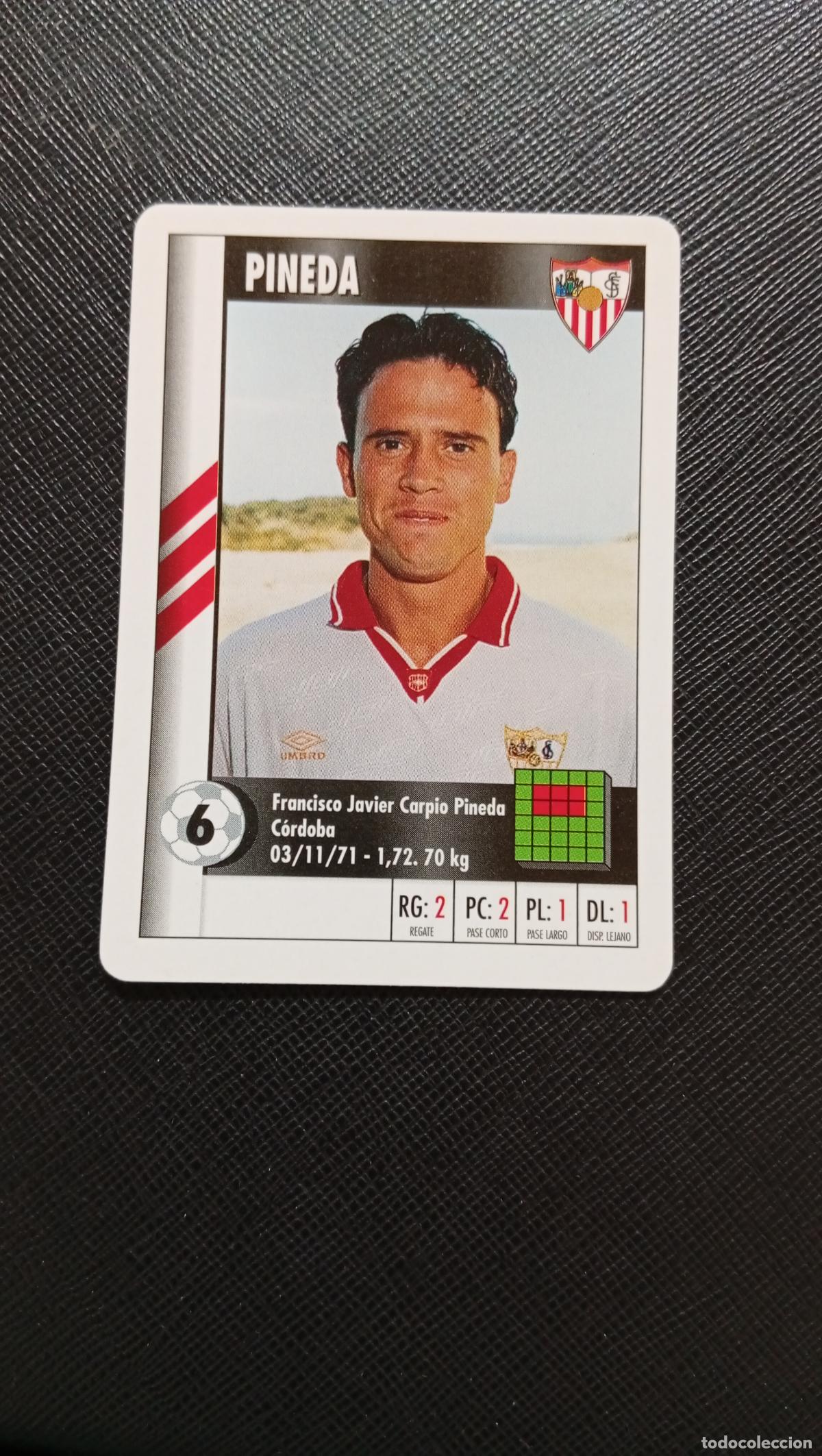 Cromos de F&uacute;tbol: 6 PINEDA SEVILLA MARCA SUPER GOL 1995 1996 NAIPE SUPERGOL 95 96 FUTBOL - A119 PG397