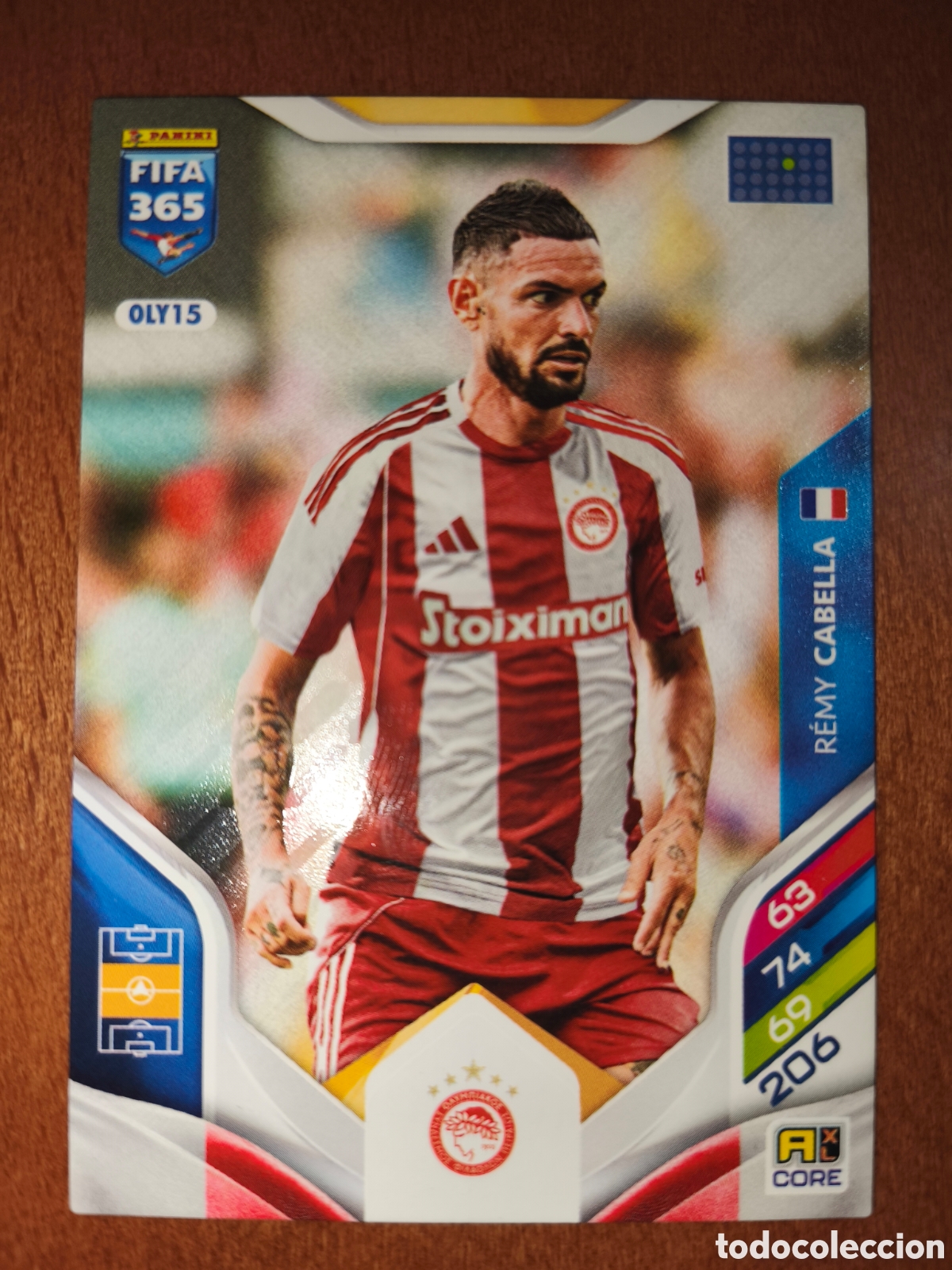 Figurine di Calcio: Remy Cabella OLY15 Adrenalyn XL Fifa 365 2026 Olympiacos
