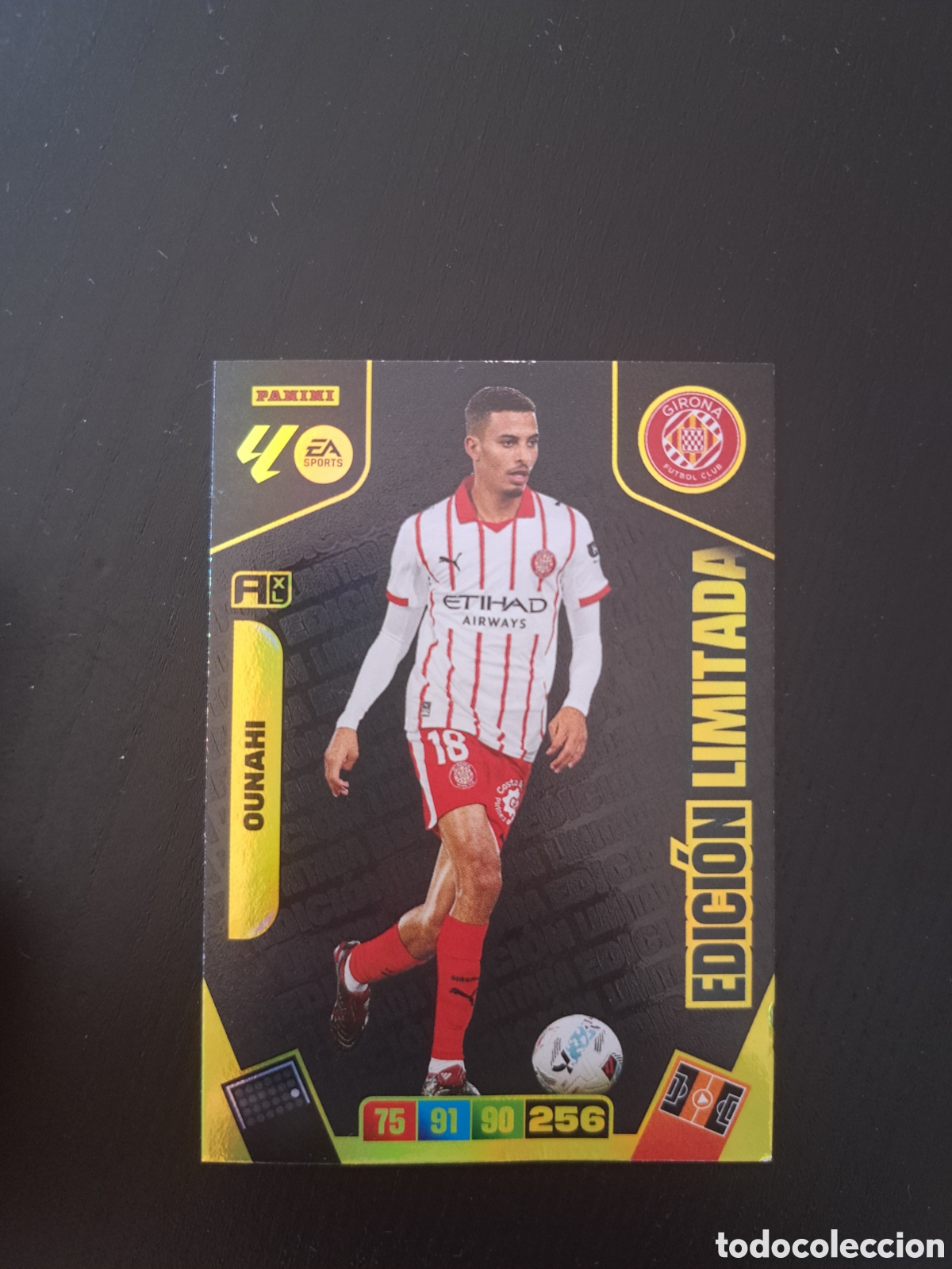 Cromos de f&uacute;tbol: Game Card Ounahi Limited Edition