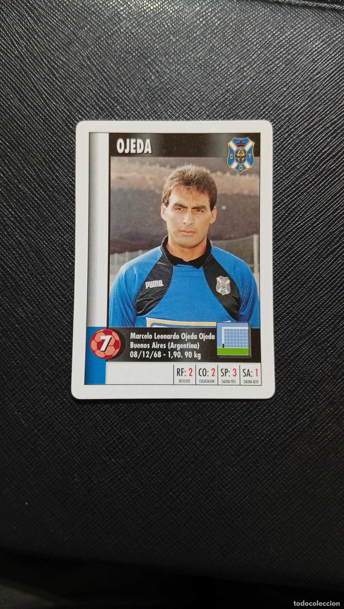 Cromos de F&uacute;tbol: 7 OJEDA TENERIFE MARCA SUPER GOL 1995 1996 NAIPE SUPERGOL 95 96 FUTBOL - A119 PG505