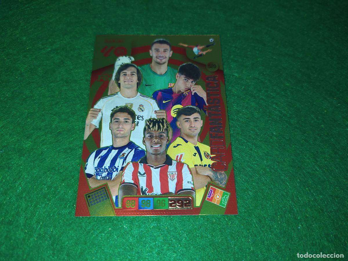 Cromos de F&uacute;tbol: CARD FANTASTICA N&ordm; 520 ADRENALYN 2025 2026