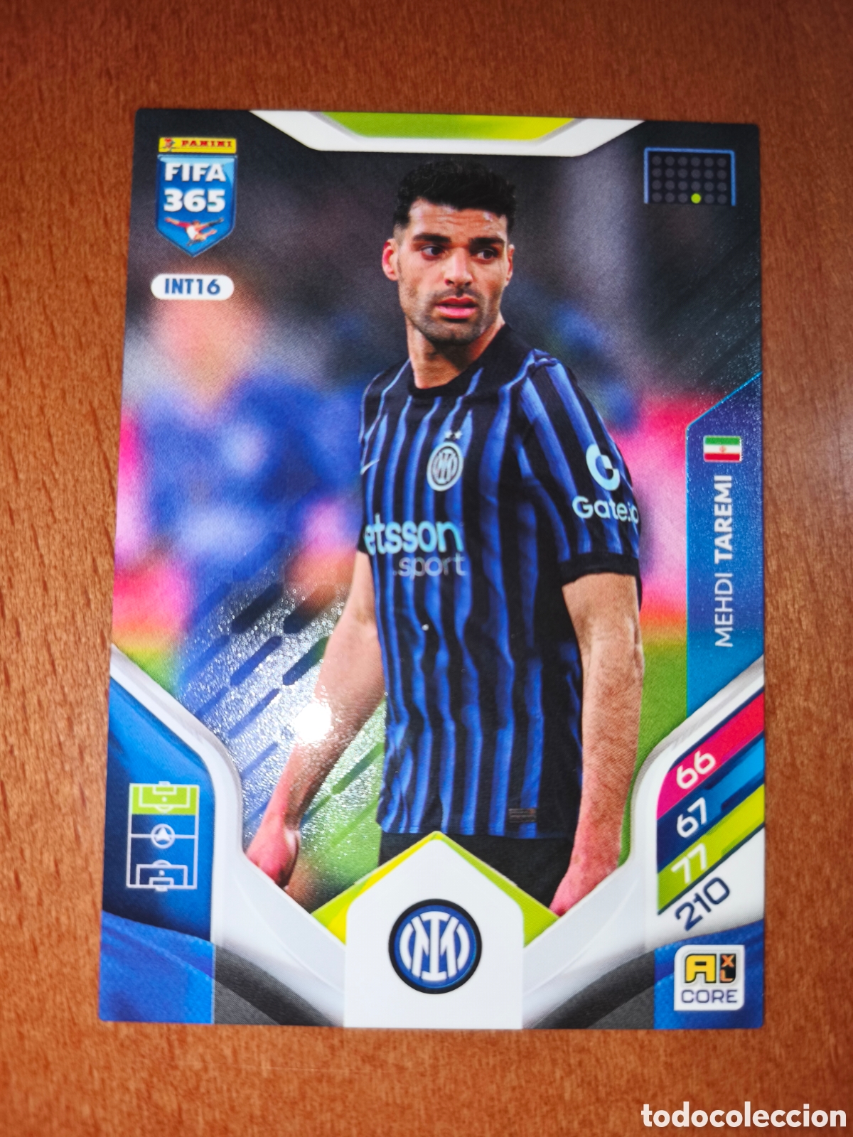 Cromos de F&uacute;tbol: Mehdi Taremi INT16 Adrenalyn XL Fifa 365 2026 Inter De Mil&aacute;n