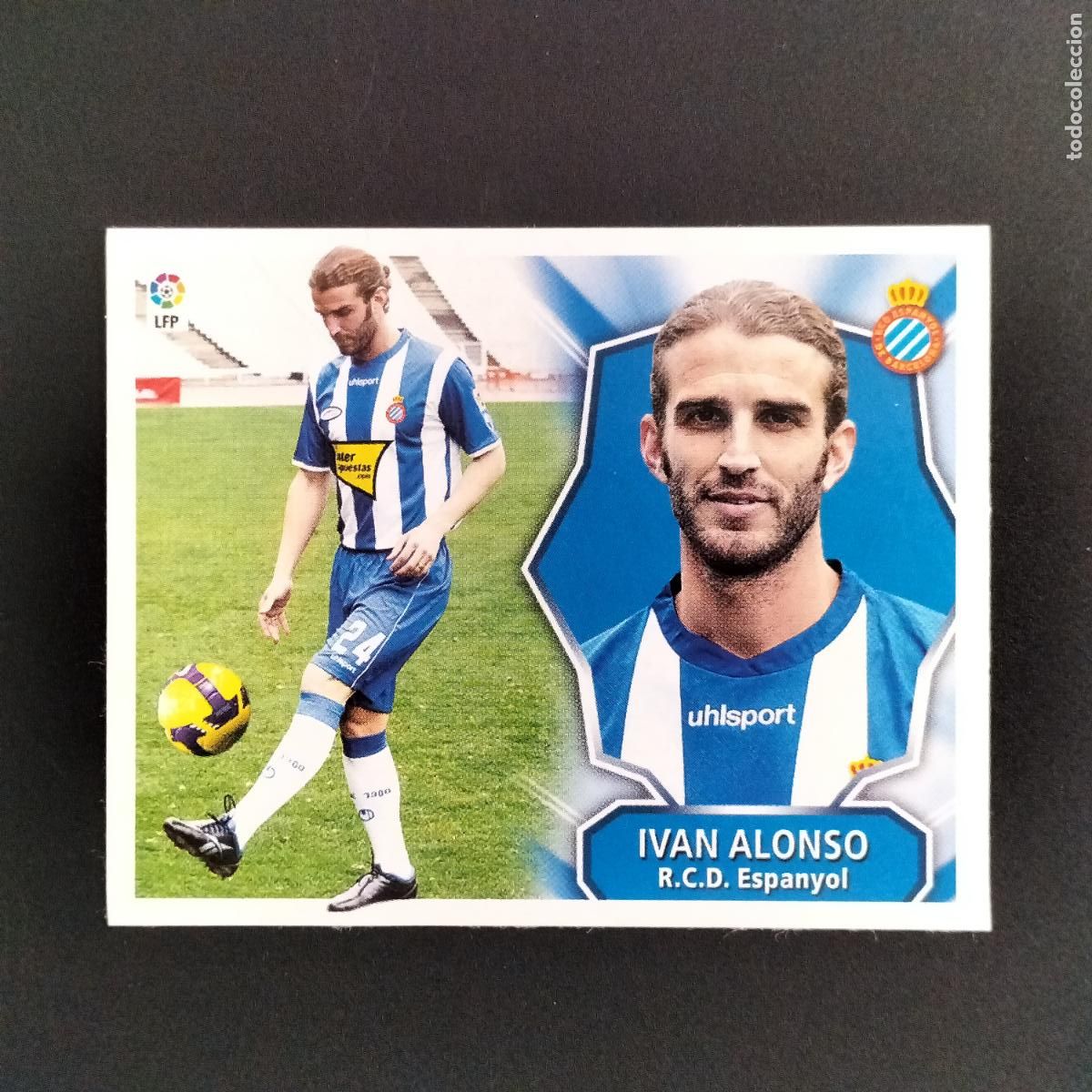 Cromos de F&uacute;tbol: FICHAJE COLOCA IVAN ALONSO ESPANYOL AMPLIACION INVIERNO ALBUM ESTE CROMOS 2008 2009 08 09 PANINI