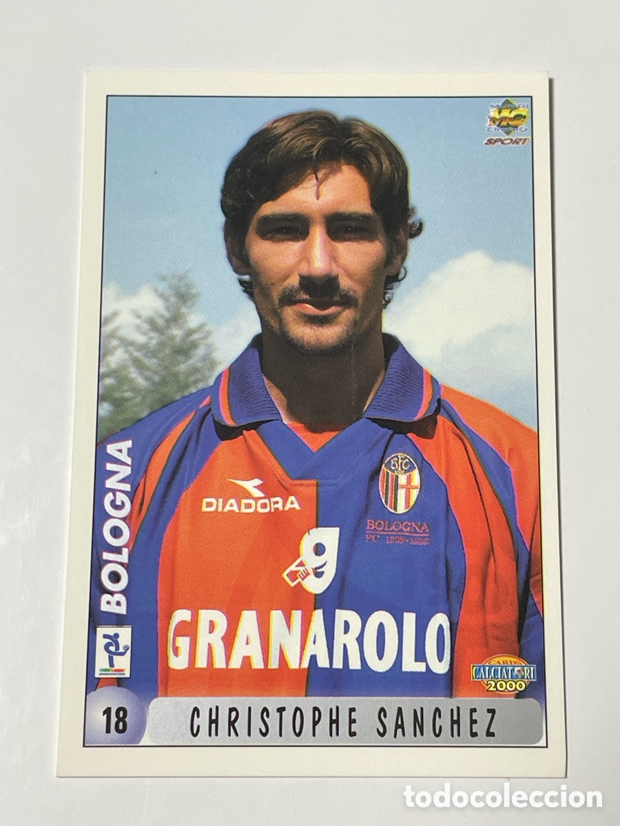 Figurine di Calcio: Christophe S&aacute;nchez/ Eriberto Da Silva Bolonia Mundicromo 1999/2000 #18