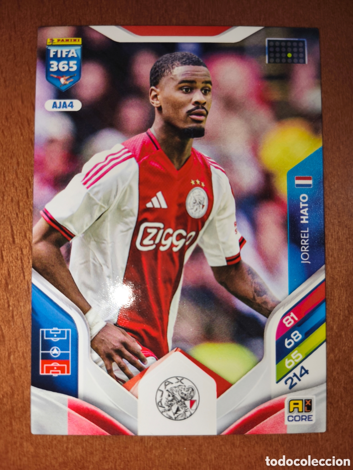 Cromos de F&uacute;tbol: Jorrel Hato AJA4 Adrenalyn XL Fifa 365 2026 Ajax