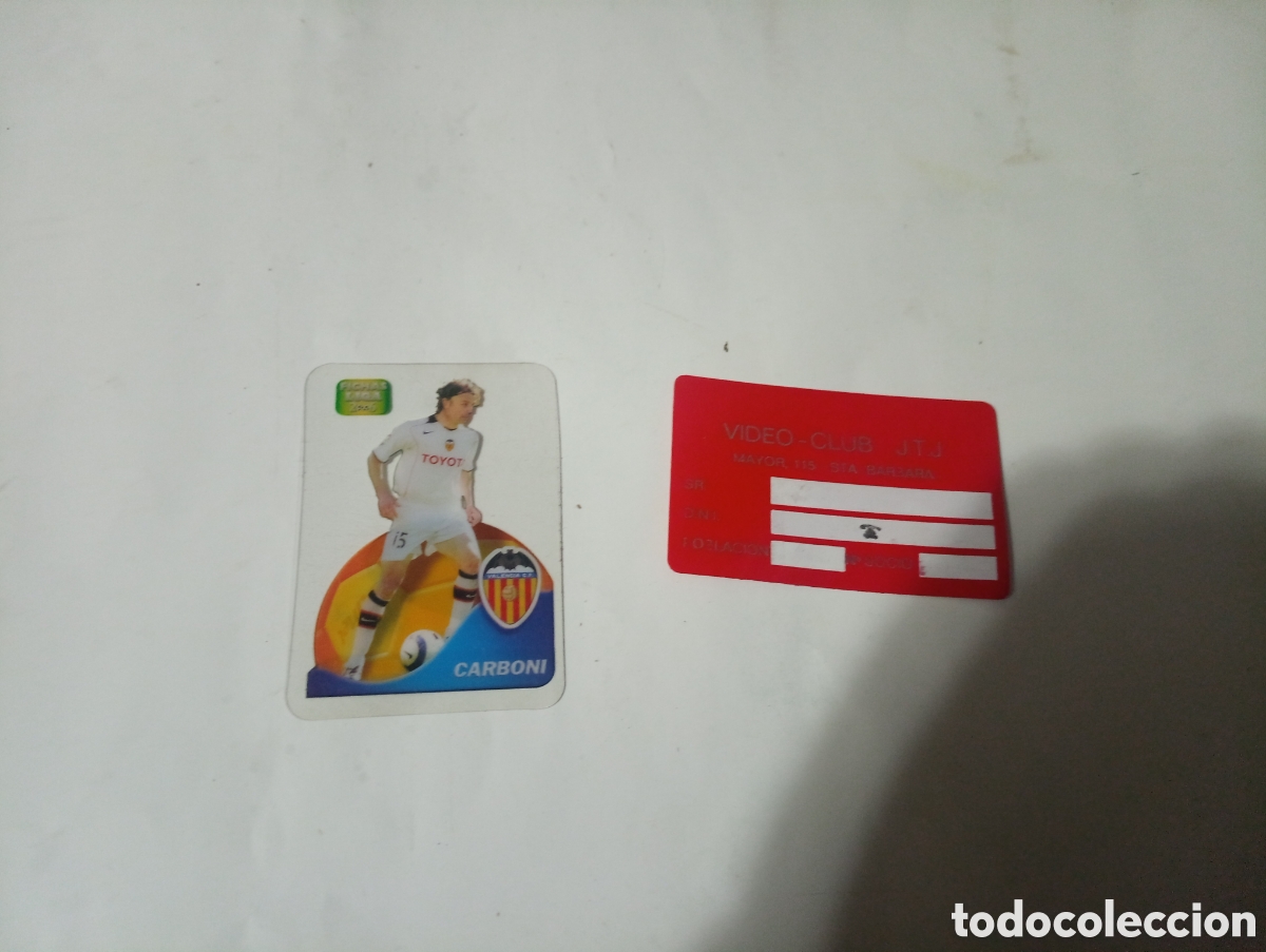Football Stickers: CROMOS DANET 2006 CARBONI VALENCIA